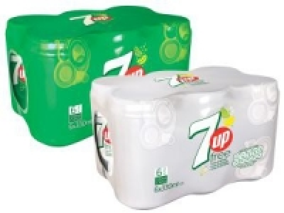 7UP Cans - Free / Regular
