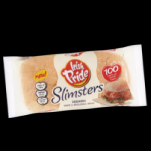 Irish Pride Slimsters Square Bread 4pce 1.00 €