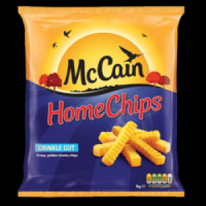 McCain Home Chips Crinkle Cut 1kg 2.00 €
