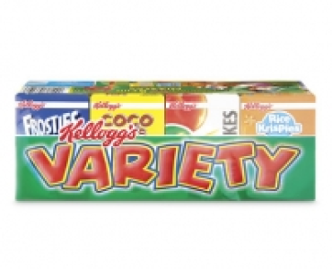 Kelloggs Variety Pack Cereals 1.99 €