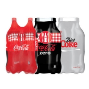 Coca Cola/Diet Coke/Coke Zero Twin Pack 2ltr
