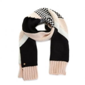 Savida Graphic Mirrored Knit Scarf