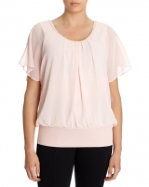 V-Neck Chiffon Top