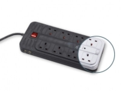 Silvercrest&reg; Extension Lead with Surge Protection