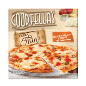 Goodfellas Extra Thin Mozzarella & Pesto Pizza 328g