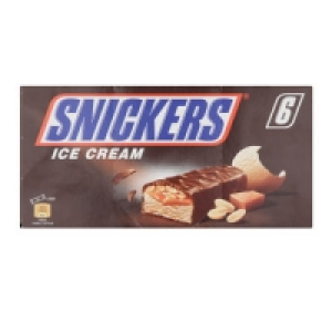 Snickers Ice Cream Bars 6 Pack 250g