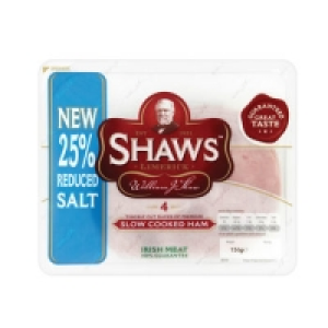 Shaws Packed Cooked Ham 130g