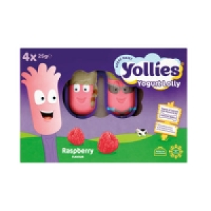 Yollies Raspberry Pack 4x25g