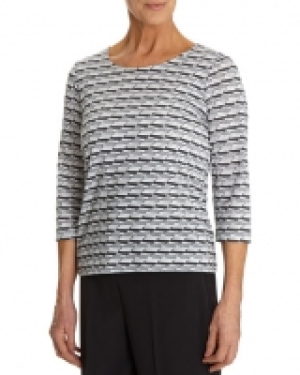 Dunnes Stores Signature Jacquard Mix Top