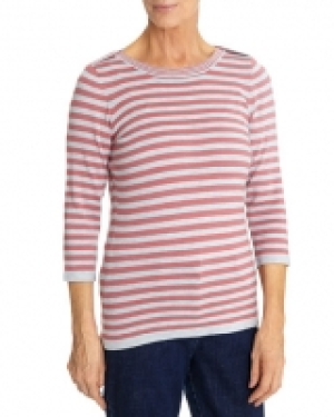Dunnes Stores Signature Mixed Stripe Boat Neck