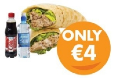 Lunch Offer Lunch Offer Tuna Wrap and drink