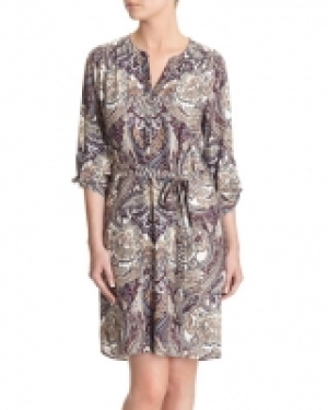 Print Shirt Dress