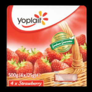 Yoplait Fruit Yogurt Strawberry 4pk