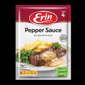 Erin Pour Over Pepper Sauce Sachet 23g
