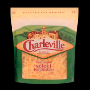 Charleville Grated Red Cheddar 200g 2.00&nbsp;&euro;