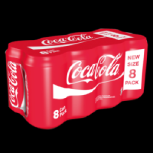Coca Cola Can Pack 8x330ml 3.50&nbsp;&euro;