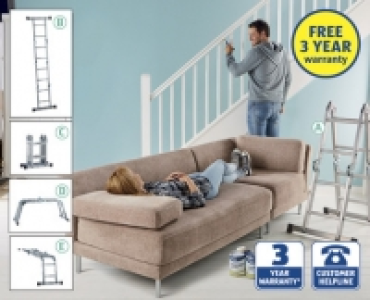 Aldi  Multi-Purpose Folding Ladder