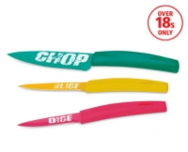 Colourful Knives Set