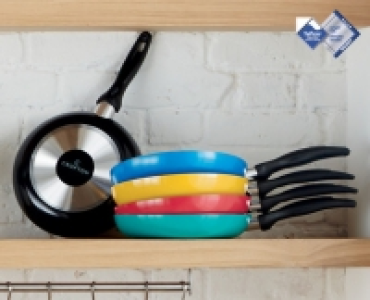24cm Coloured Frying Pan