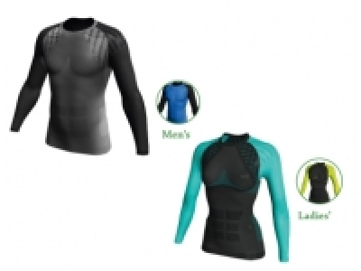 Crivit Sports® Mens Long Sleeved Seamless Cycling Vest