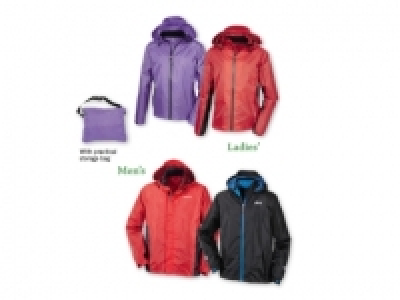 Crivit® Ladies or Mens Cycling Rain Jacket