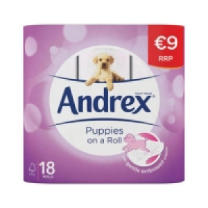 SuperValu  Andrex Puppies On A Roll 18 Rolls