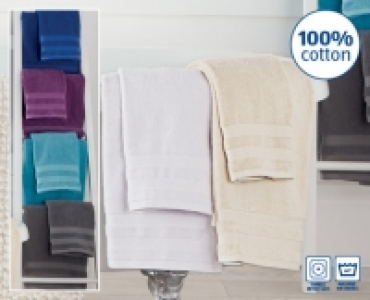 Aldi  Bath Towel/2 Pack Hand Towels