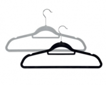 Flocked Coat Hangers