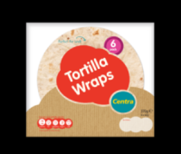 Centra Tortilla Wraps 6pk 370g 1.50 €