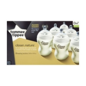 SuperValu  Tommee Tippee Closer to Nature Bottles 6 Pack 260ml
