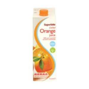 SuperValu Chilled Smooth Orange Juice 1ltr