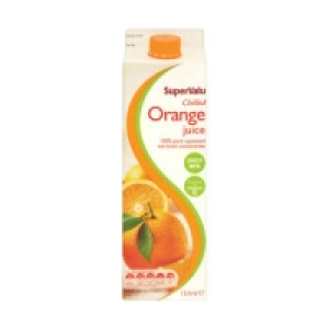 SuperValu Chilled With Bits Orange Juice 1ltr