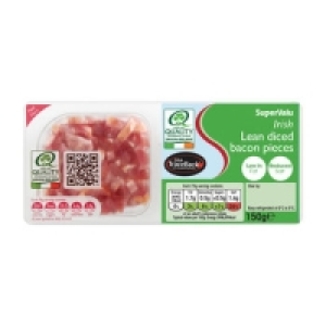 SuperValu Lean Diced Bacon Pieces 150g