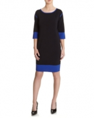 Gallery Colour Block Knit Dress