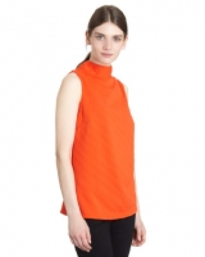 Savida Funnel-Neck Jacquard Top