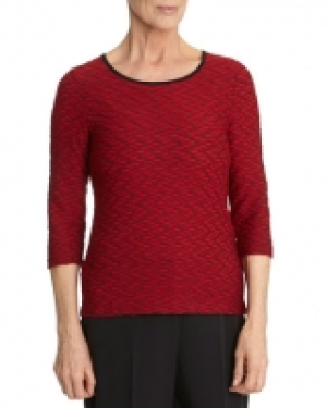 Dunnes Stores Signature Two-Tone Jacquard Top