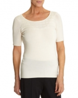 Dunnes Stores Signature Grid Detail Jumper