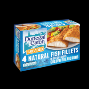 Donegal Catch Breaded Fish Fillets 4pk 380g