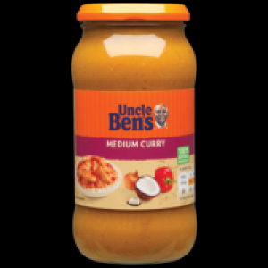 Uncle Bens Medium Curry Sauce 450g
