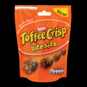 Toffee Crisp Bitesize Chocolate Sharing Bag 120g