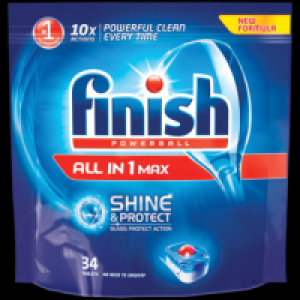 Finish All In One Max Shine & Protect 34pce