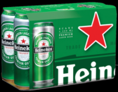 Heineken Can Pack 8 x 500ml 13.00 €