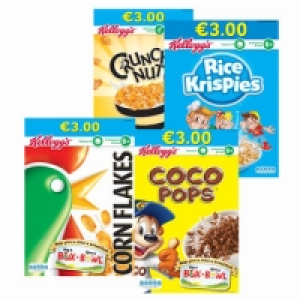 Kelloggs Cereal Range