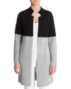 Gallery Long Colour-Block Cardigan