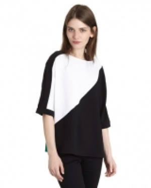 Savida Diagonal Colour Block Top