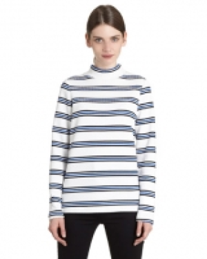 Savida Funnel-Neck Stripe Jumper
