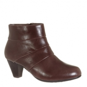 Comfort Bliss Low-Heel Ankle Boots