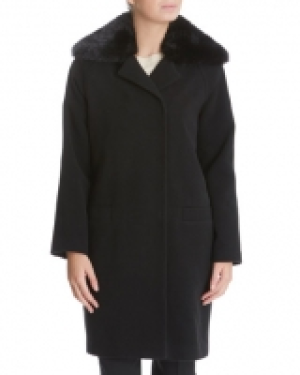 Gallery Fur Trim Coat