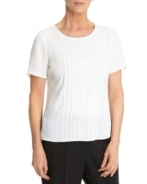 Dunnes Stores Signature Embroidered Blouse