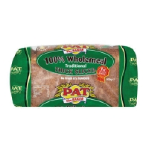 Pat the Baker 100% Wholemeal 800g 1.49 €